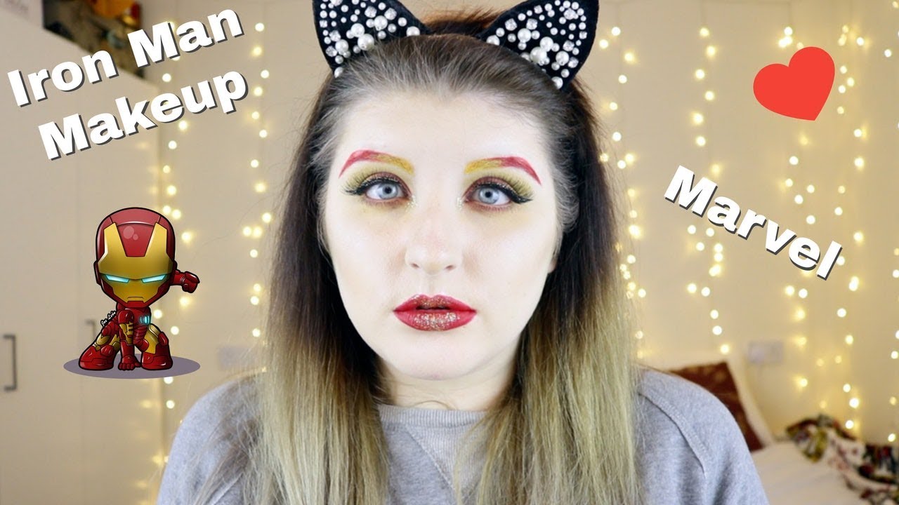 IRON MAN MAKEUP| Marvel Tutorial