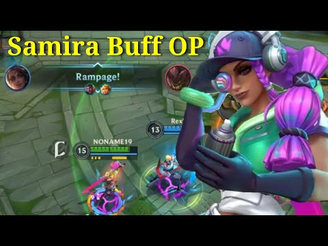 Samira Buff Is Over Power ! Tier S Patch 4.3C Gameplay Samira - League of Legends: Wild Rift Indo