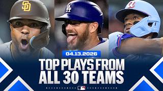 Top plays from ALL 30 MLB teams last week! (What was your favorite team's best play?) MLB Highlights