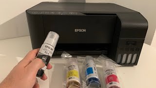 How to refill Epson eco tank [ ET-2710 ]
