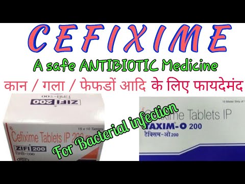 Cefixime tablet 50mg/100mg/200mg / zifi 200 tablet uses side...