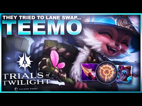 They Tried to LANE SWAP My TEEMO… It Didn’t Work! | League of Legends
