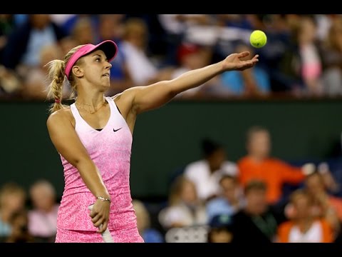 2015 BNP Paribas Open Day 9 WTA Highlights