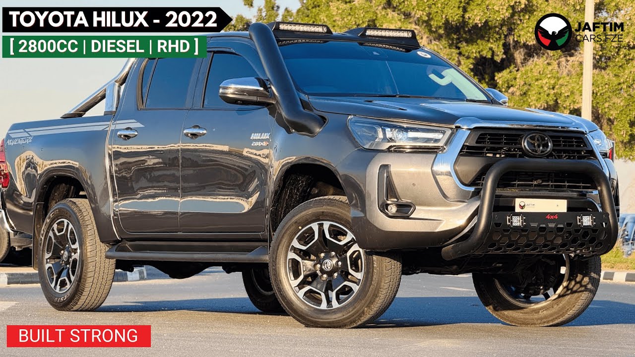 تويوتا هيلوكس DOUBLE CABIN | 2.8 DIESEL ENGINE | 360 VIEW CAMERA | RHD video