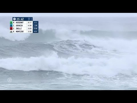 Caio Ibelli Answers Back to Score a 9.10 in Sunset's Round Three