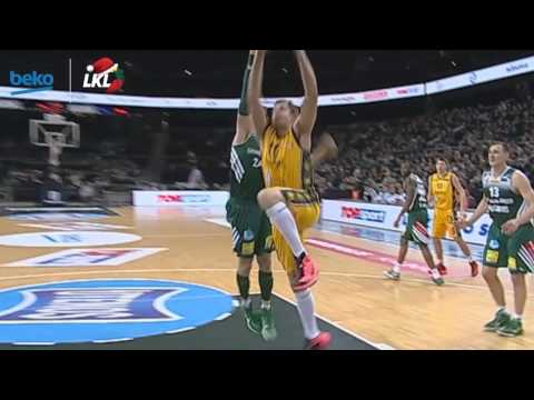 BEKO-LKL rungtynės: Kauno „Žalgiris" - Šiaulių „Šiauliai" [2015-01-05]