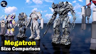 Download lagu Megatron Size Comparison | Megatron Evolution | 3D Comparison mp3