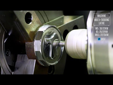 440g of pure weight! Creating an impressive heavyweight spinning top with precision machining #cnc