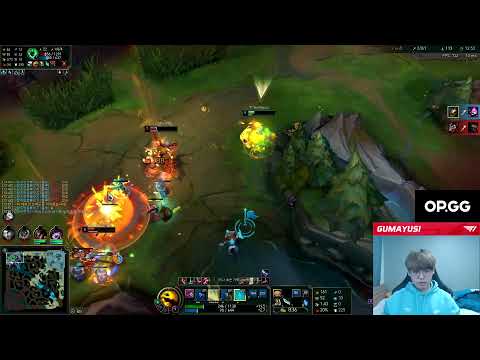 T1 Gumayusi's Kog'Maw is INSANE