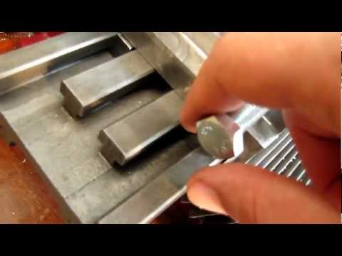 Homemade milling machine vise