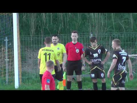 Mecz ligowy BKS Bogucin - LKS Serokomla Janowiec 2-0 (1-0) (20 kolejka) 15.05.21 A-klasa lubelska