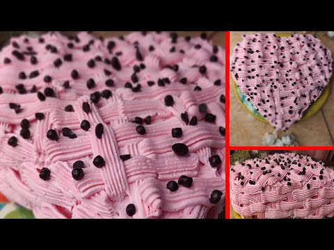 চুলায় তৈরি স্টবেরি কেক | Strawberry Cake Recipe| Strawberry Cake Without Oven