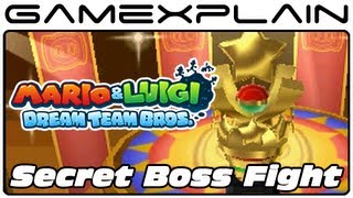 Mario &amp; Luigi: Dream Team - Secret Boss Fight