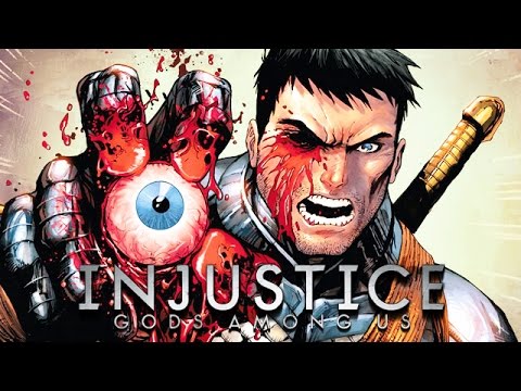 Injustice Gods Among Us Gameplay German - Deathstrokes Absichten
