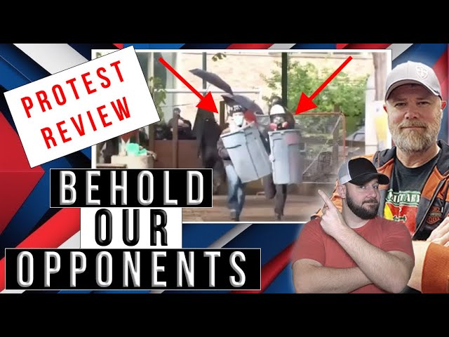 Protest Review: Commie Bonzai Charge Pancakes Into Cop Like Water On A Rock... Behold Our Opposition