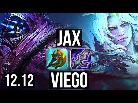 JAX vs VIEGO (TOP) | 1.1M mastery, 400+ games, 4/1/1 | EUW Diamond | 12.12