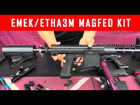 Installing MCS100 Planet Eclipse EMEK 100 EMEK PAL and Etha3 M Magazine Fed Conversion Kit #MCS