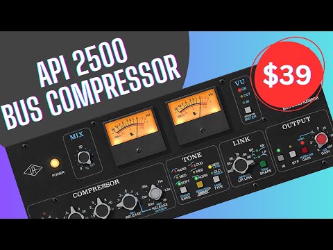 Universal Audio API 2500 Bus Compressor - Only $39 🚀