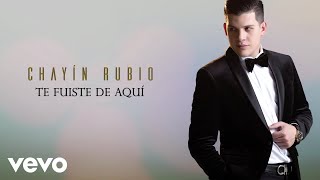 Te Fuiste de Aquí Lyrics English Translation