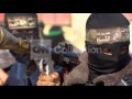 HAMAS MILITANTS MARCH IN GAZA