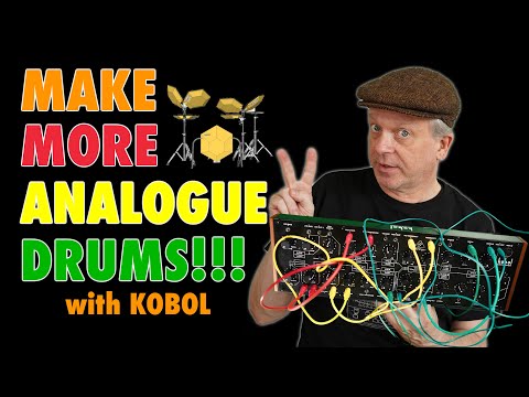 Behringer KOBOL: Analogue Drums Tutorial (Live!)