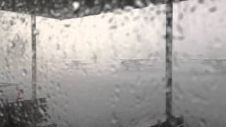 preview picture of video 'New Kent Airport Torrential Downpour 6/25/2012'