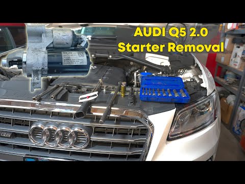 How to Replace the Starter Motor on a 2018 Audi Q5 (Step-by-Step DIY