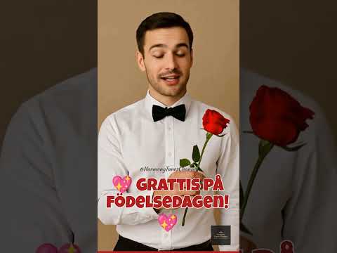 🌹Grattis på födelsedagen!🌹 #swedish   #födelsedagen #birthday