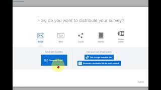 Qualtrics - How to create a link to distribute your survey