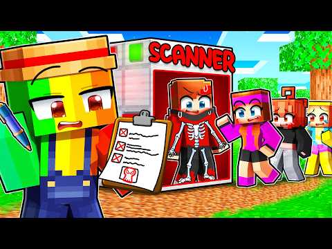 J'utilise un SCANNER pour trouver les SECRETS de mes Amis sur Minecraft !