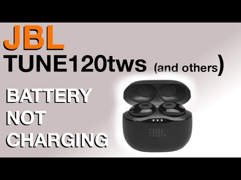JBL TUNE120tws earbud not charging (how to - possible fix)