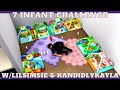 7 INFANT CHALLENGE  w/lilsimsie & kandidlykayla | MomoMisfortune Twitch VOD |