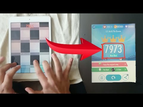 LONGEST DOUBLE TAPS IN Build The dream 7973 LEGENDARY WORLD RECORD in piano tiles 2