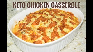 Low Carb Chicken Broccoli Casserole - Keto Recipe