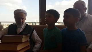 Abdullah yeğin ve Çantacı necmi abiye küçük nur talabeleri (furkan-mustafa) ders yapıyor