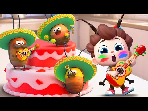 La Cucaracha | Bath Song | Good Habits | Nursery Rhymes & Kids Songs | BabyBus