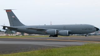 テネシー州空軍州兵所属の空中給油機KC135Stratotankerが横田基地から離陸151ARS YOKOTA USAF Tennessee AirNationalGuard