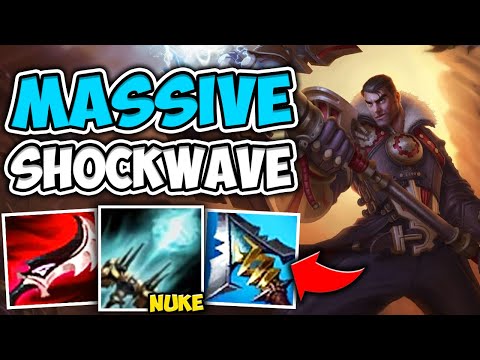 JAYCE Q EXPLODES FOR 2000 AOE DAMAGE! ONE SHOT FROM ACROSS THE LANE - League of Legends