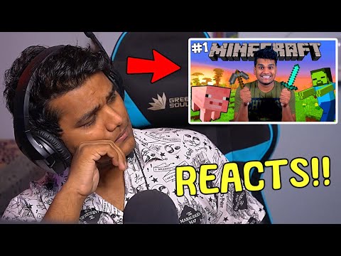 Reacting to My First Time Playing Minecraft