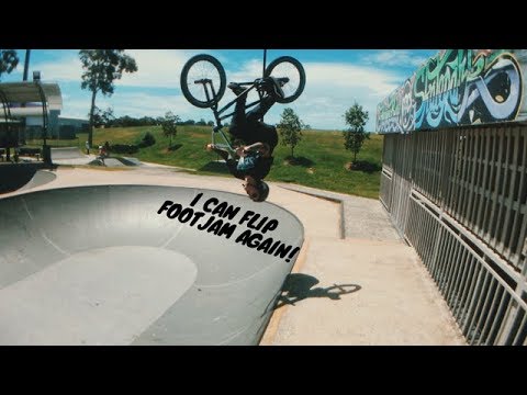 BMX BACKFLIP FOOTJAMS & FRONTFLIP FAILS