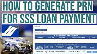 How to Generate PRN for SSS Loan Payment step by step Tutorial