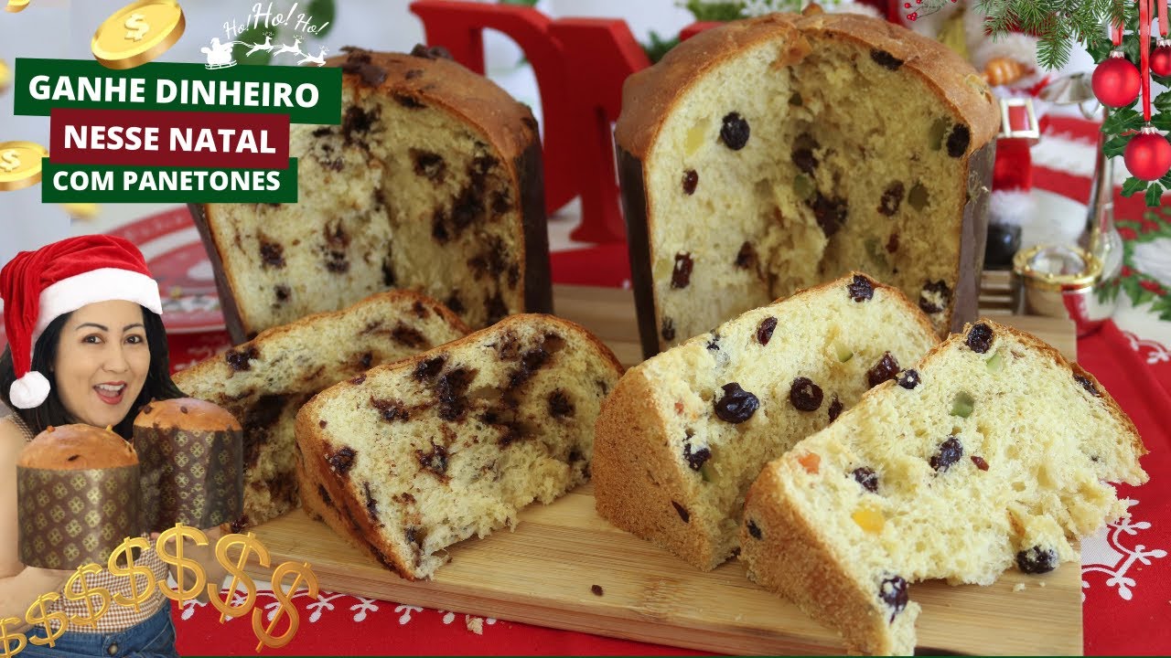 MANUAL COMPLETO PARA FAZER PANETONE TRADICIONAL E CHOCOTONE - FAÇA E VENDA- SUPER MACIO-DIKA DA NAKA