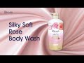 Biore Silky Soft Rose Body Wash