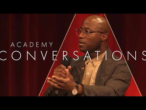 Thumbnail of the video: Academy Conversations w/ Barry Jenkins, Charlotte Wells & Adele Romanski