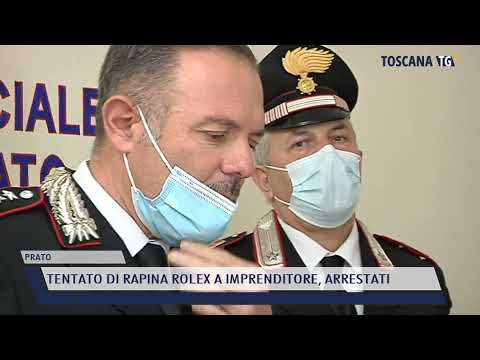 2021-12-17 PRATO - TENTATO DI RAPINA ROLEX A IMPRENDITORE, ARRESTATI