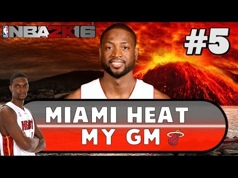 NBA 2K16 Miami Heat MY GM Ep. #5 - OUR BIGGEST RIVAL!