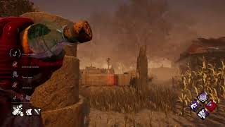 Dead by Daylight gameplay - Clown visiting the Rancid Abbatoir