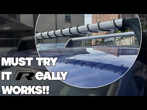 How To Reduce Wind Noise on any Roof Rack Crossbars | Cheap & Easy | NO Fairing !