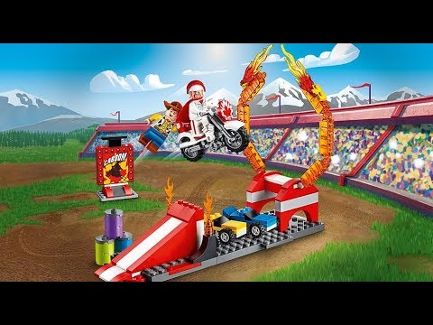 Lego Toy Story 4  10767  Duke Caboom's Stunt Show  SPEED BUILD