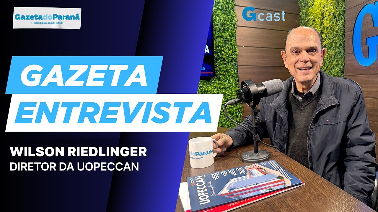 GAZETA ENTREVISTA | Eliane Alexandrino recebe o diretor da Uopeccan, Wilson Riedlinger